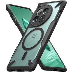 Ringke Fusion-X [Compatible with MagSafe] Designed for OnePlus 12 Case, Anti-Fingerprint Rugged Shockproof Protective Phone Cover Magnetic Matte Black